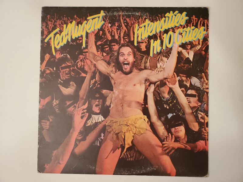Ted Nugent Intensities in 10 Cities vinyl record